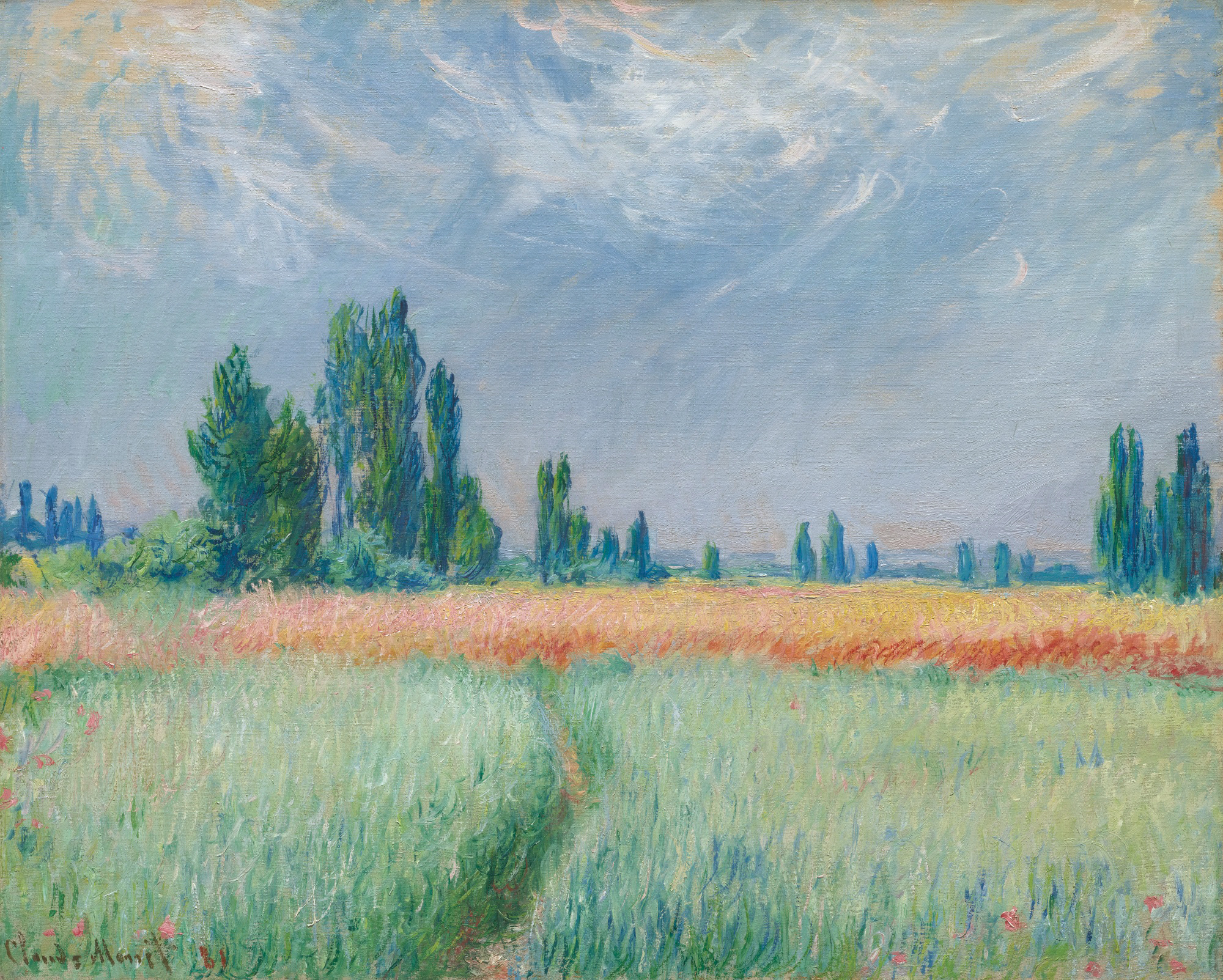 Monet - Weizenfeld