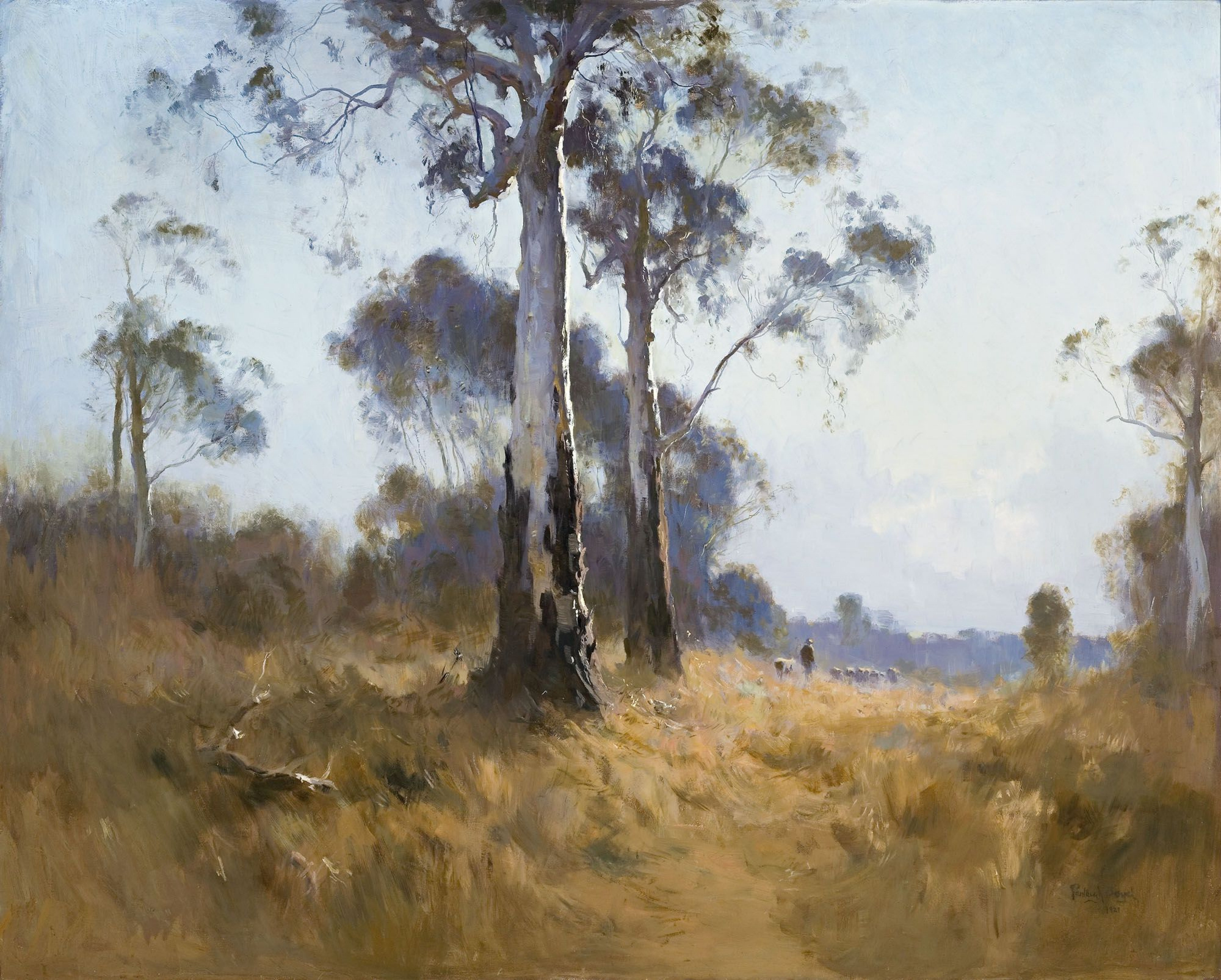 Penleigh Boyd - Ghost Gum at Kangaroo Flat, 1921