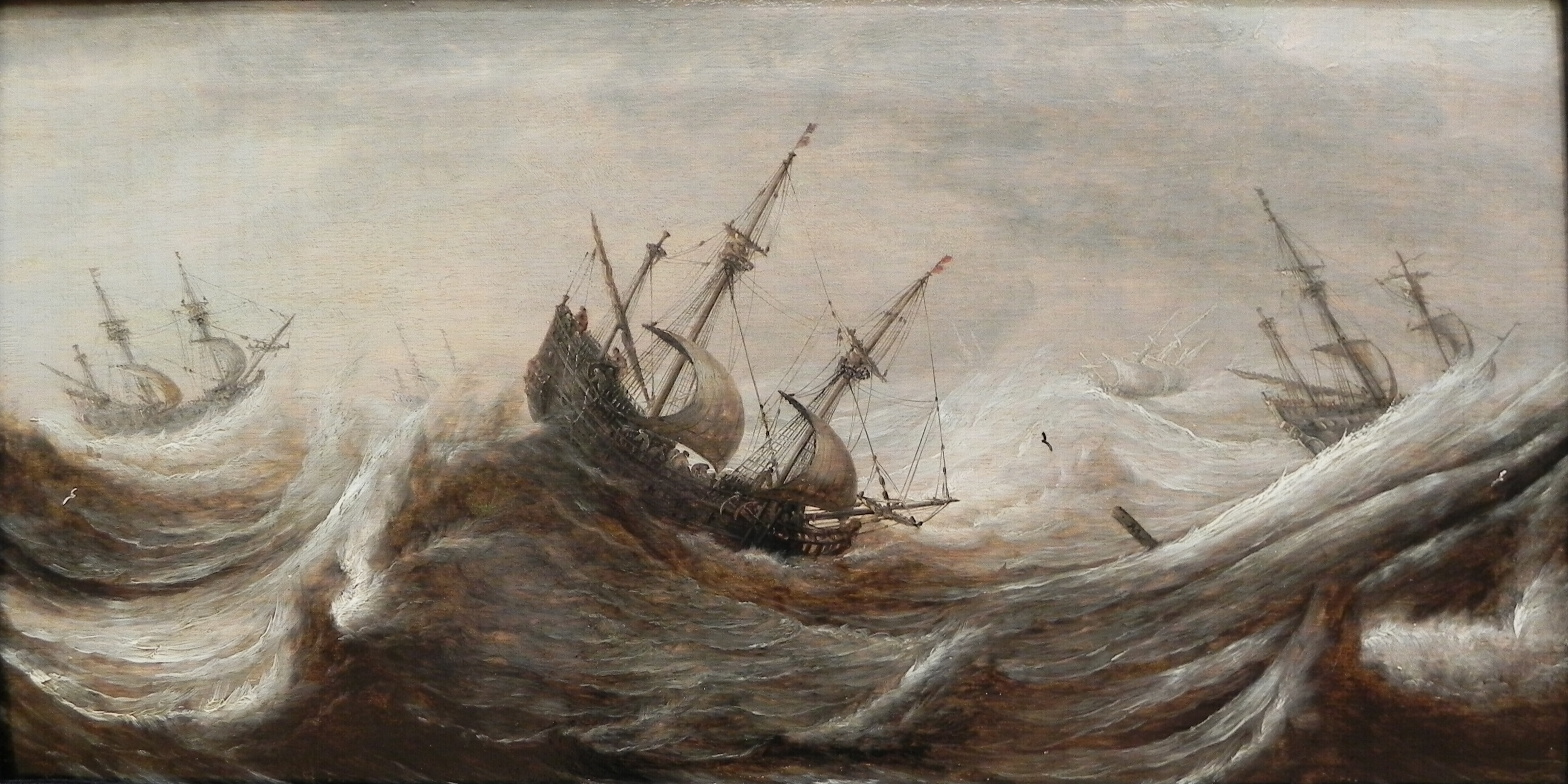 Pieter Mulier Schiffe stürmische See
