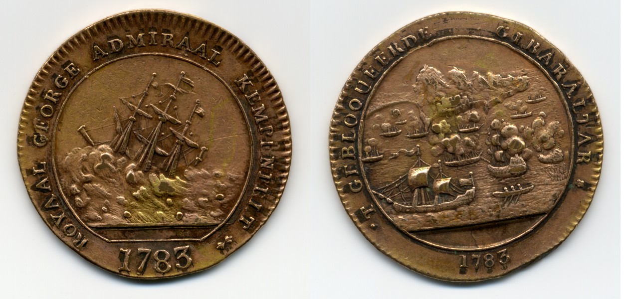 1783, Royal George medallion2