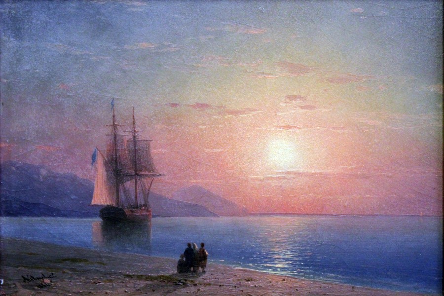 1864 Aivazovsky Meer anagoria