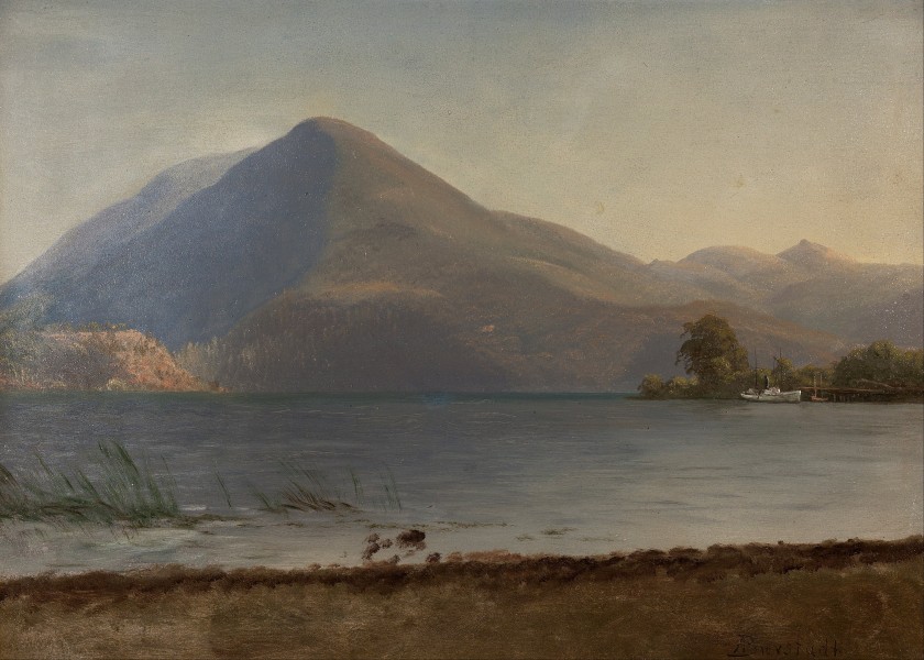 Albert Bierstadt - On the Hudson - Google Art Project