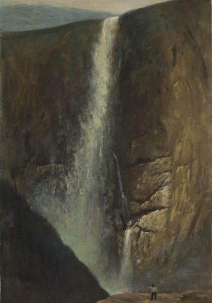 Albert Bierstadt - The Falls (1873)
