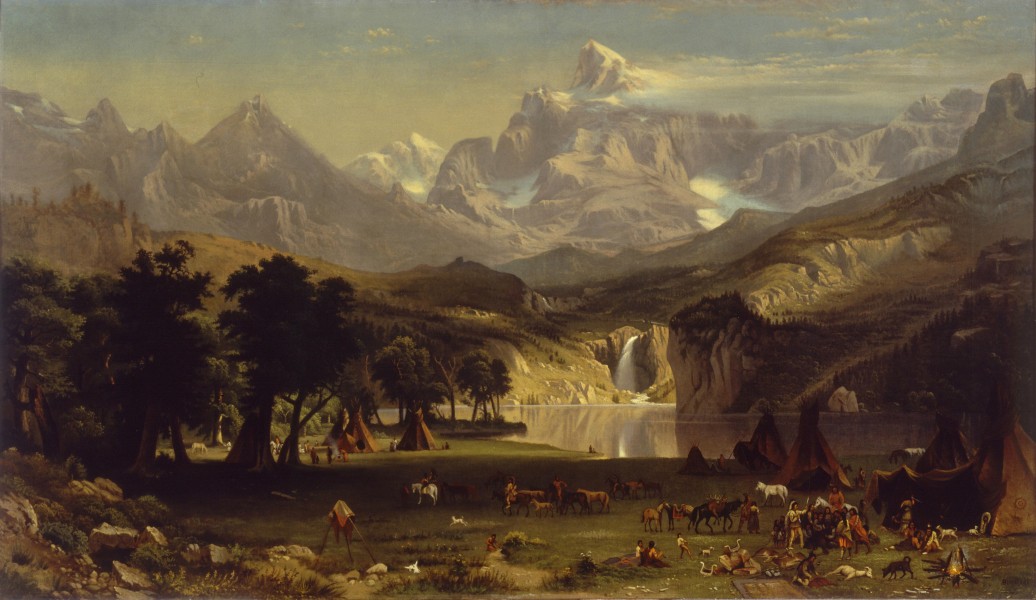 Anonymous, after Albert Bierstadt - The Rocky Mountains, Lander's Peak
