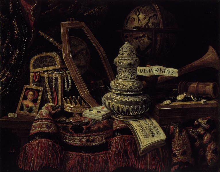 Anonymous French Painter - Vanitas - Google Art Project