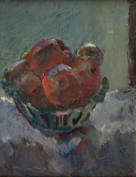 Anton Faistauer Obst in Keramikschale 1912-13