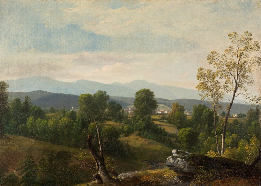 Asher Brown Durand - A View of the Valley - Google Art Project