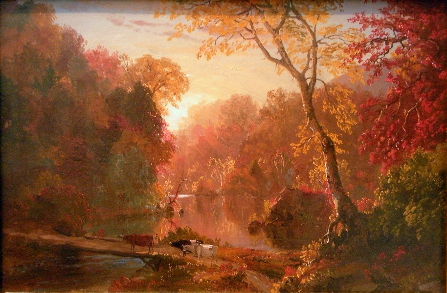 Autumn in North America-Frederic Church