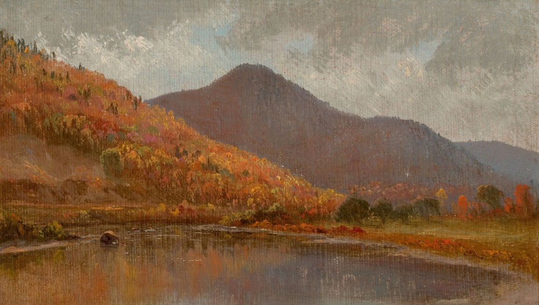 Autumn Lake New Hampshire-Edward W Nichols