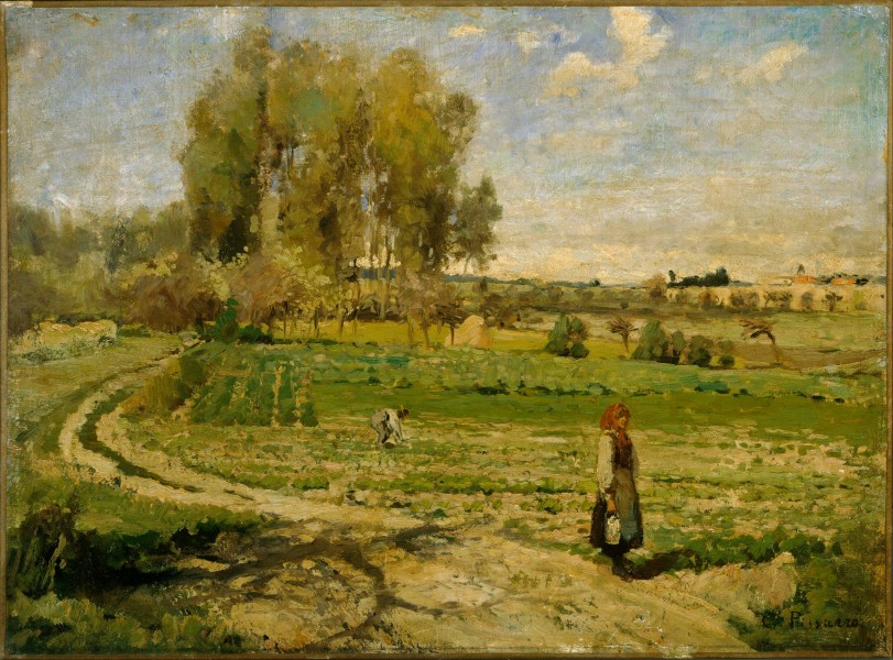 Camille Pissarro (formely attributed to) - Giverny - Google Art Project