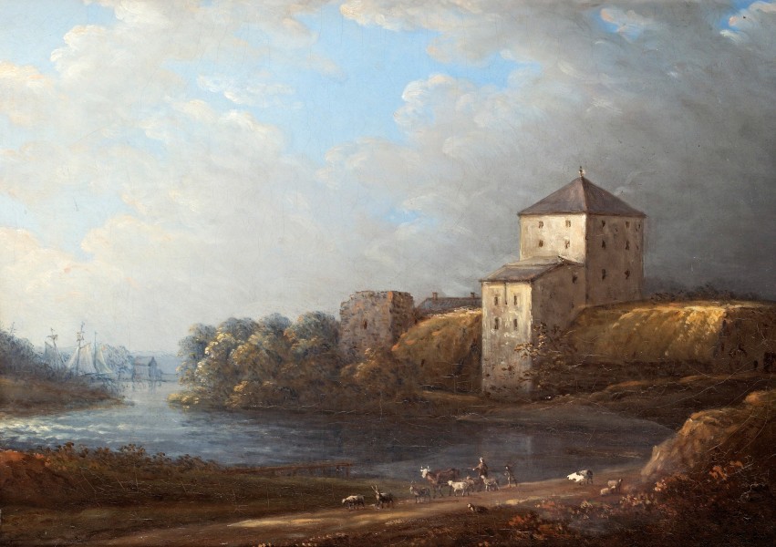 Carl Johan Fahlcrantz, Nyköpings slott