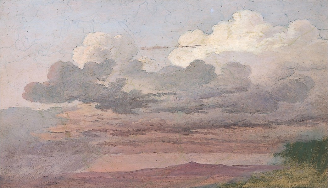 Caspar David Friedrich (zugeschr) - Wolkenstudie