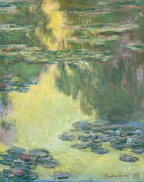 Claude Monet - Waterlilies - Google Art Project (hgEnPzjBK2STHg)