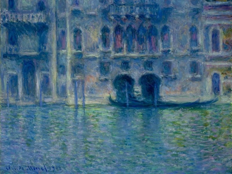 Claude Monet - Palazzo da Mula in Venice 1908