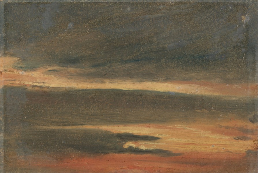 Clouds at Sunset - Google Art Project