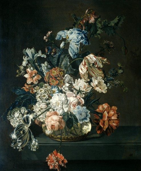 Cornelia van der Mijn - flower still life