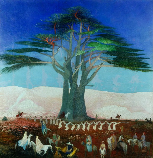 Cskt-zarandoklas a cedrusokhoz libanonban (1907)