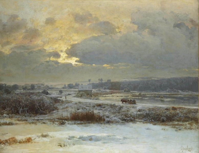 Володи́мир Д. Орло́вський - Трійка в снігу