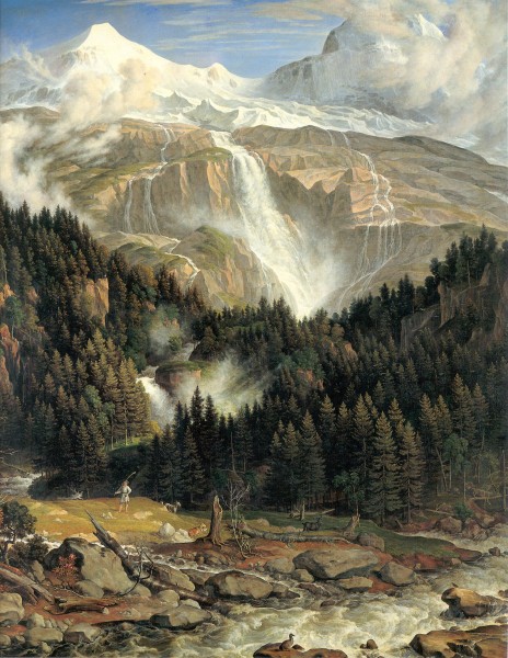 Der Schmadribachfall, 1821-22