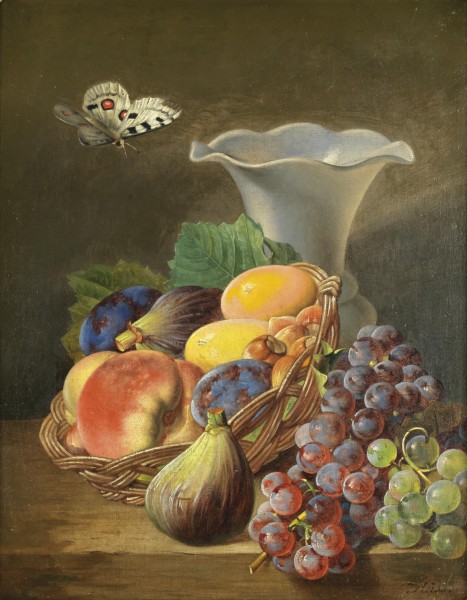Ferdinand Küss Stillleben mit Früchten
