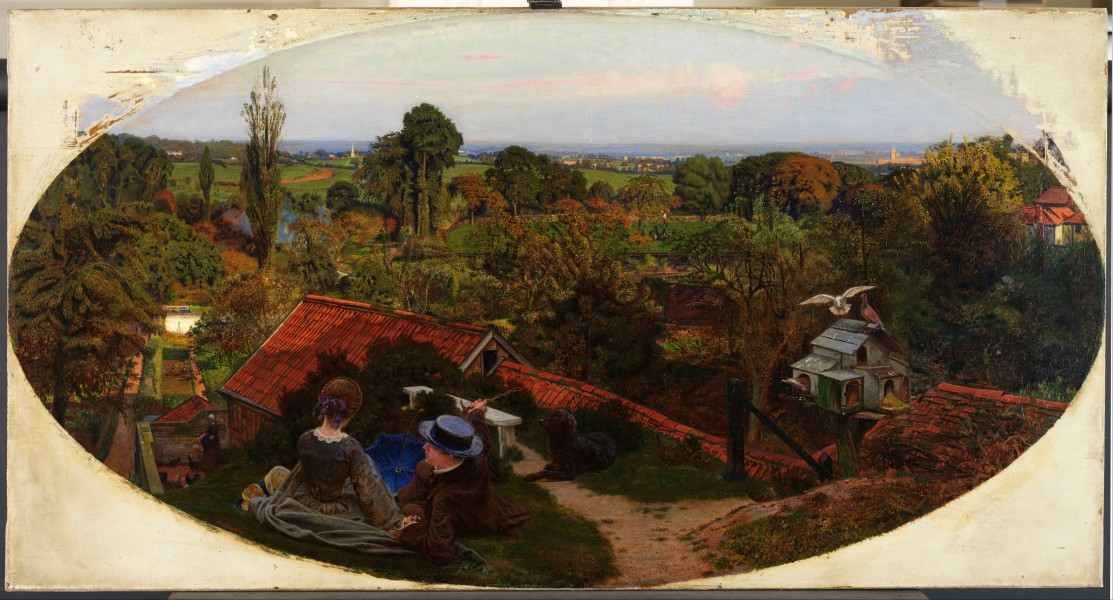 Ford Madox Brown - An English Autumn Afternoon, 1852-1853 - Google Art Project