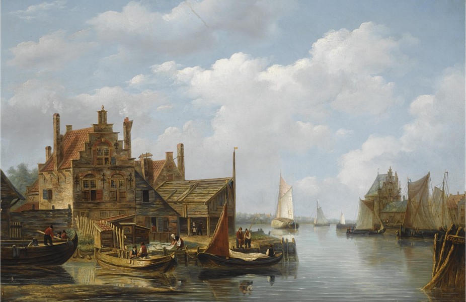 Frans Jacobus van den Blyk - Een mening van een dorp aan de rivier