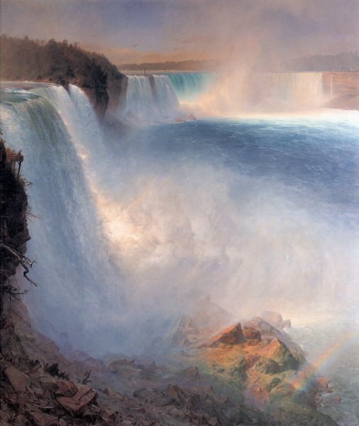 Frederic Edwin Church - Niagara Falls (american side)