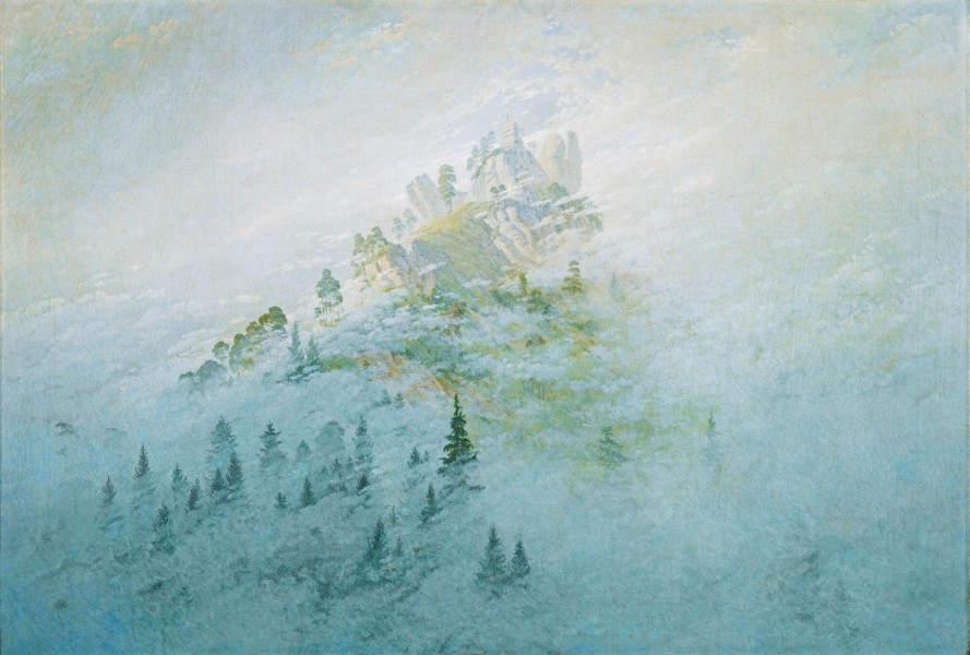 Friedrich - Morning mist in the mountains