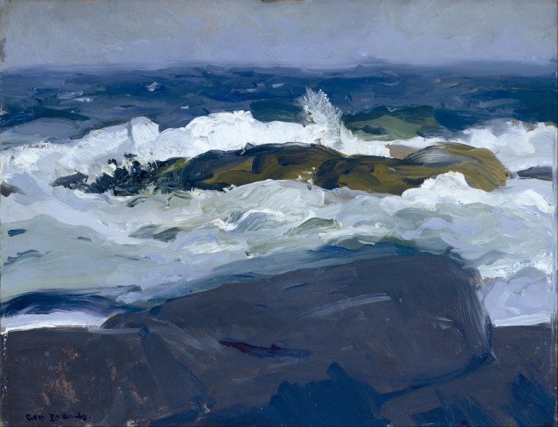 George Bellows - Rock Reef, Maine - Google Art Project