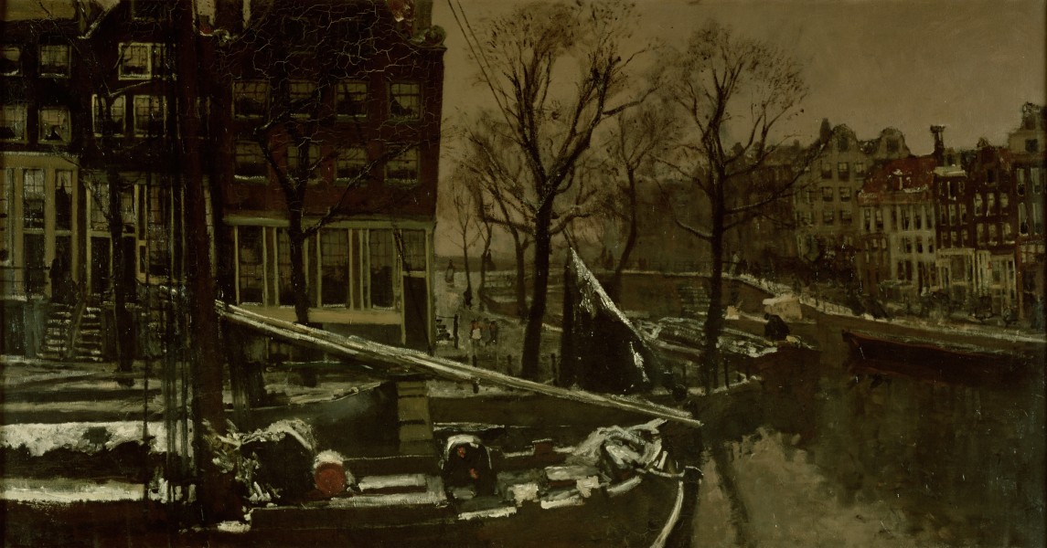 George Hendrik Breitner - Winter te Amsterdam