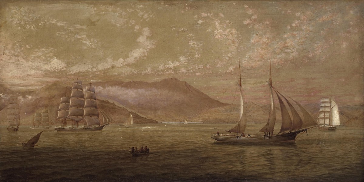 George Henry Burgess - Boats on San Francisco Bay