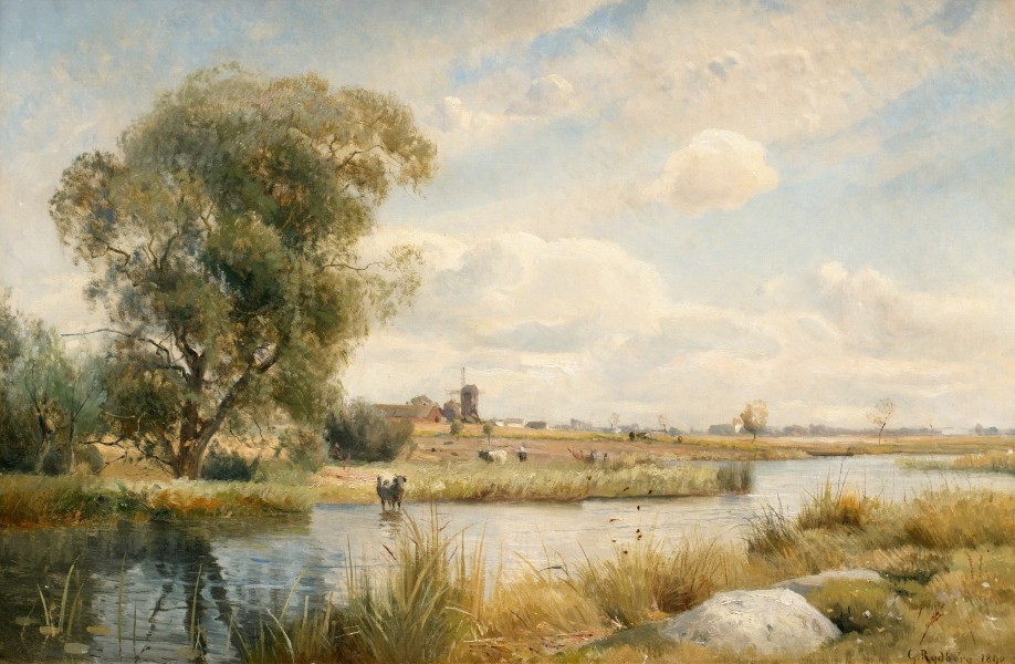 Gustaf Rydberg - Skånskt landskap