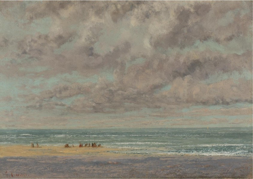 Gustave Courbet - Marine, les Équilleurs