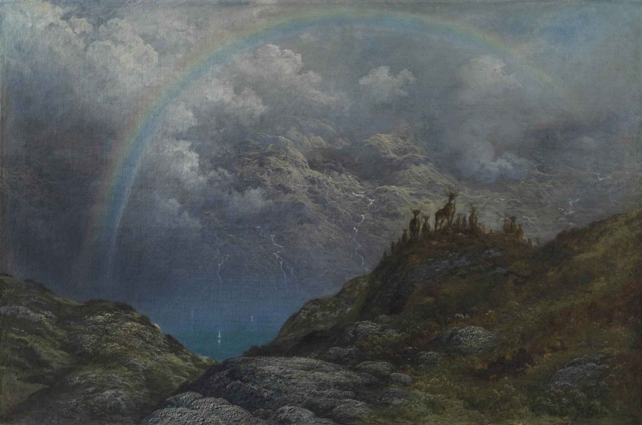 Gustave Doré - Souvenir de Loch Carron, Ecosse