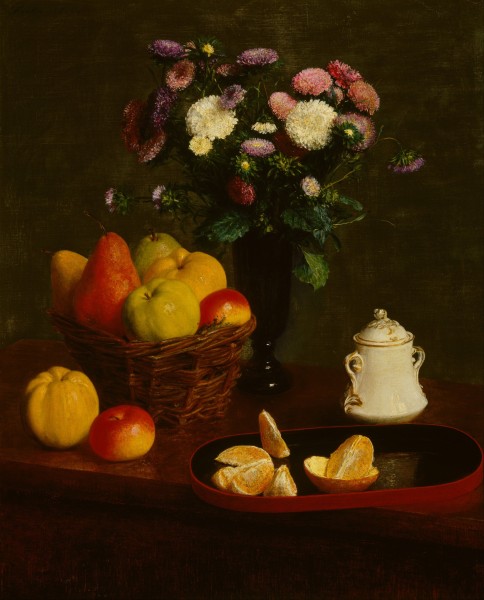 Henri Fantin-Latour - Flowers and Fruit - Google Art Project