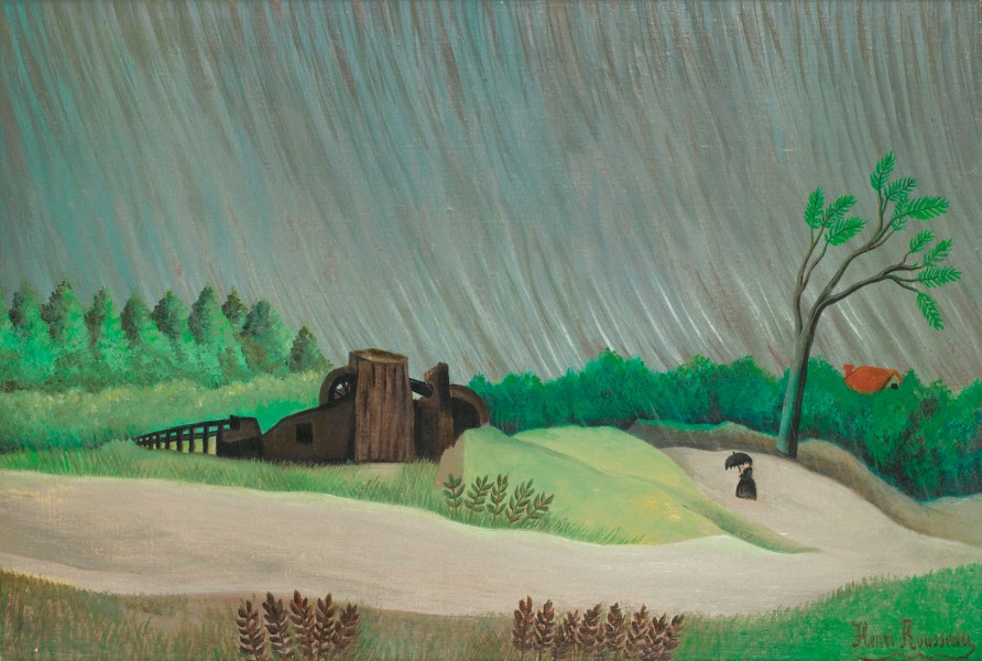 Henri Rousseau - Un matin de pluie