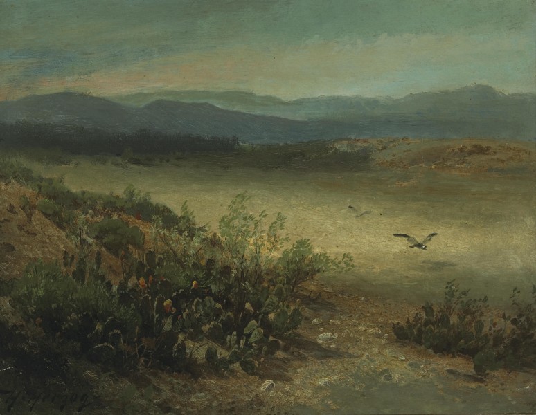 Hermann Herzog - Between the Sierras and the coast range, California