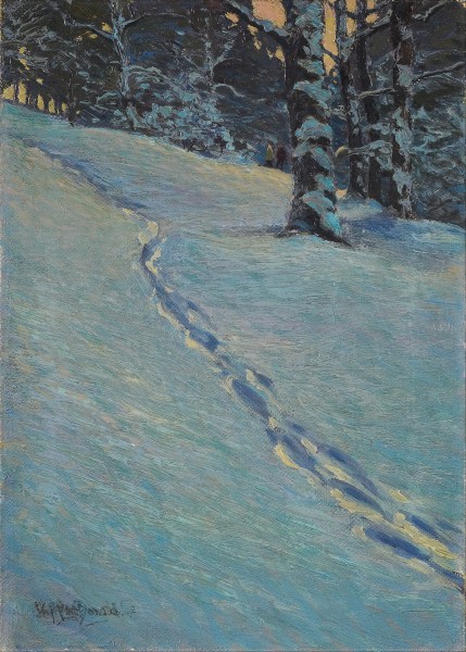 J.E.H. MacDonald - Morning after Snow, High Park - Google Art Project