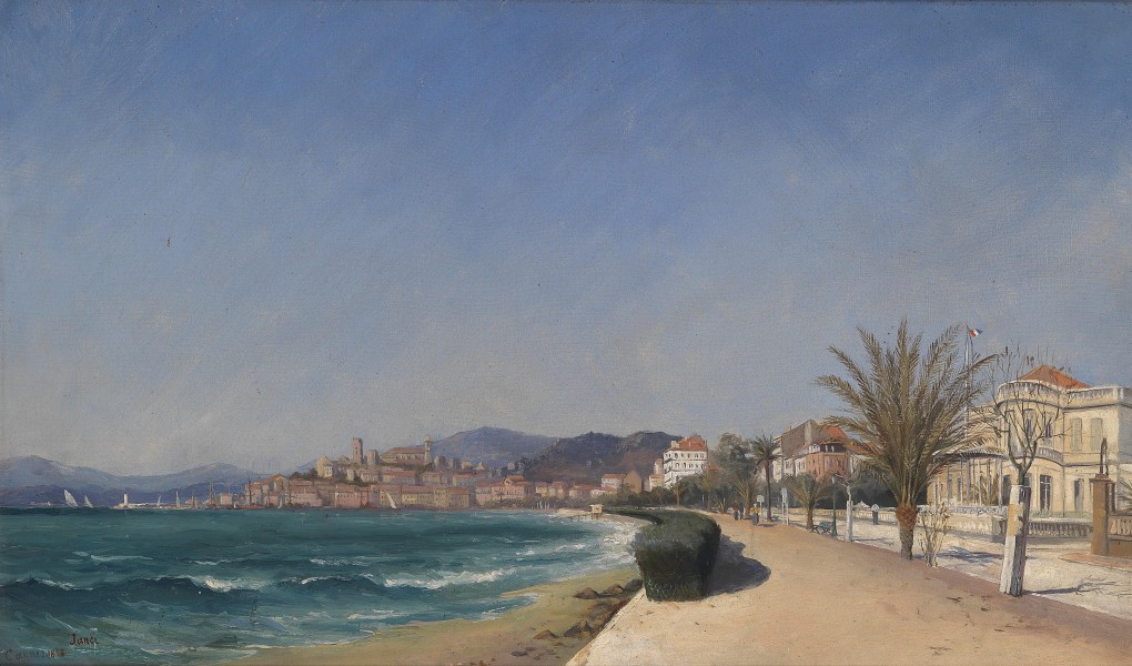 Janci Promenade in Cannes 1883