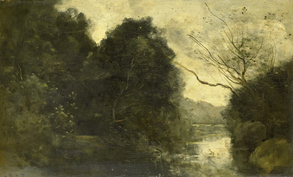 Jean-Baptiste-Camille Corot - Bosvijver