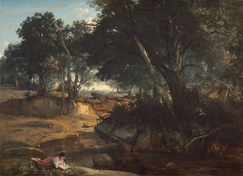 Jean-Baptiste-Camille Corot - Forêt de Fontainebleau (1834)
