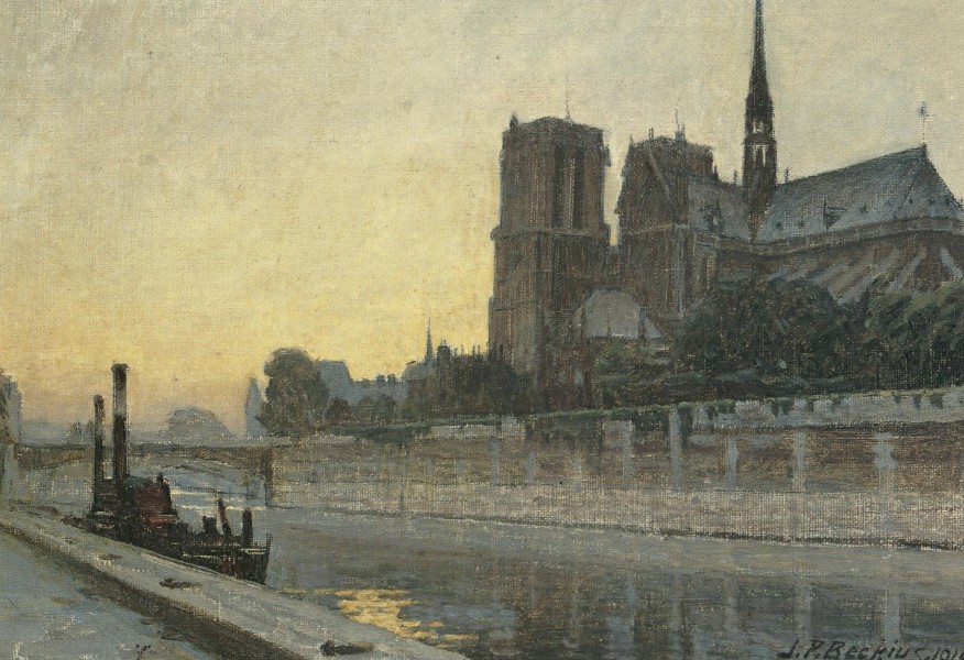 Jean-Pierre Beckius, Paris, Notre-Dame (1919)