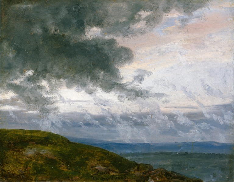 Johan Christian Dahl - Study of drifting Clouds - Google Art Project