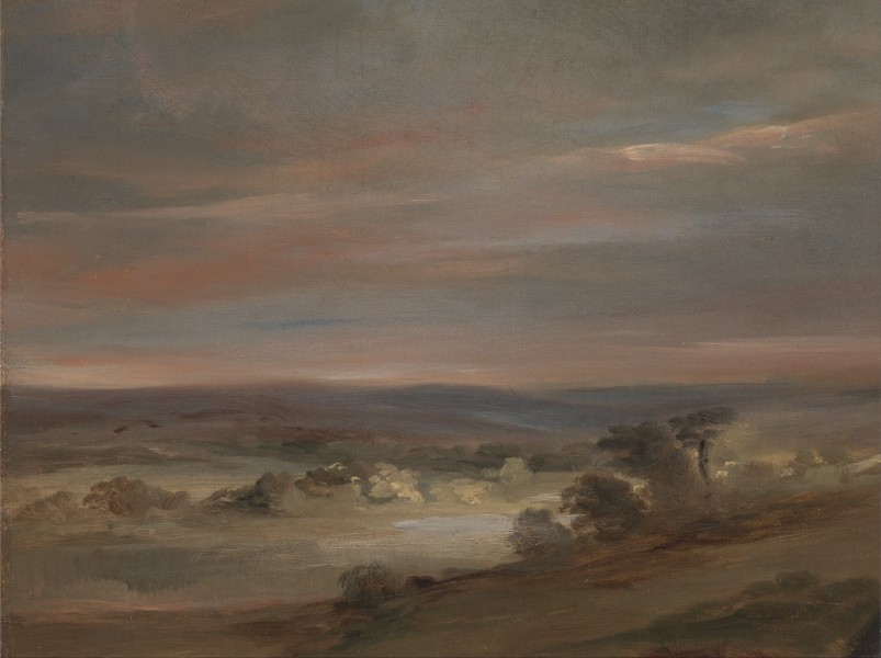 John Constable - A View on Hampstead Heath, Early Morning - Google Art Project