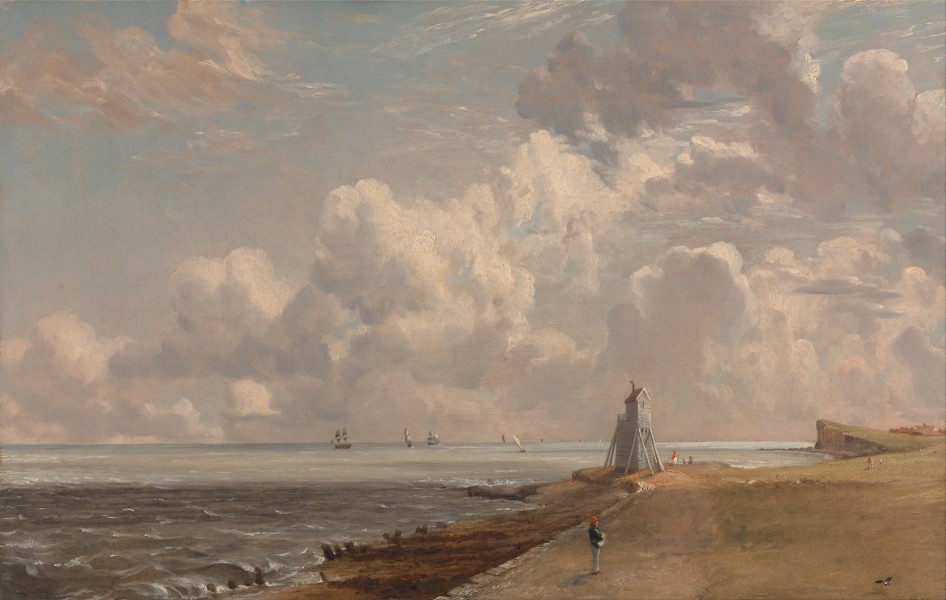 John Constable - Harwich- The Low Lighthouse and Beacon Hill - Google Art Project
