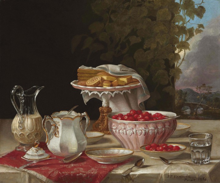 John F. Francis - Strawberries and Cakes