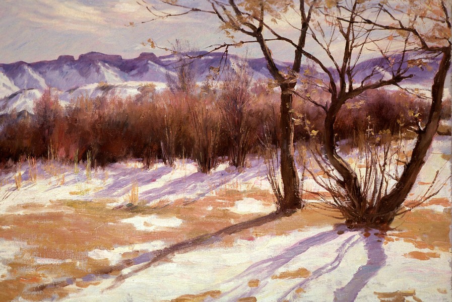 Joseph Henry Sharp - Winter Afternoon (c.1910)