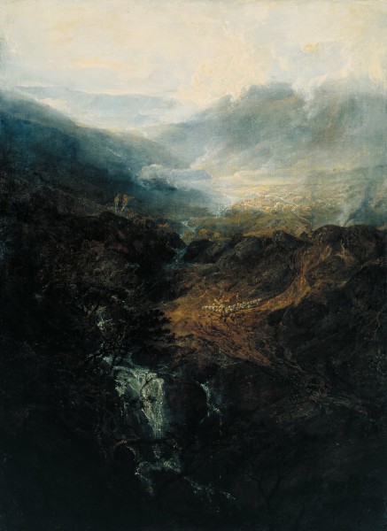 Joseph Mallord William Turner - Morning amongst the Coniston Fells, Cumberland - Google Art Project