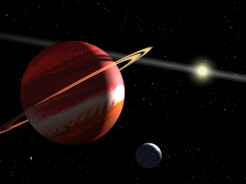 Jupiter-mass planet orbiting the nearby star Epsilon Eridani