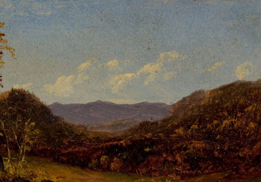 Landscape with Mountains-David Johnson